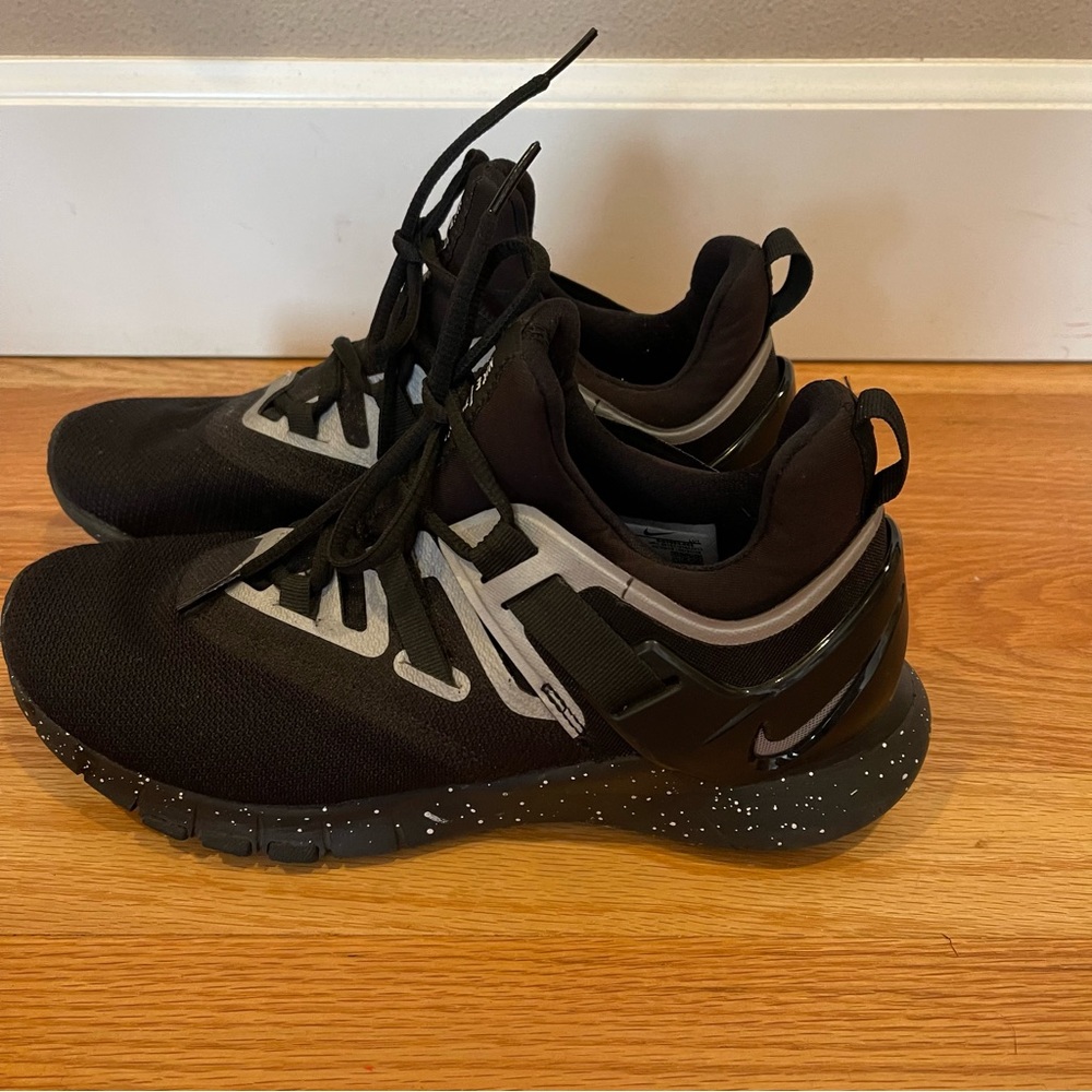 Nike Flexmethod Training Black Metallic Silver Bq… - image 3